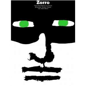  18x24 Movie POSTER.ZORRO French Italian film directed 