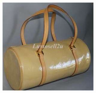   for Louis Vuitton Bedford in beige Vernis leather~Model # M91006