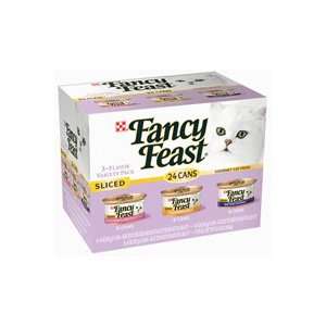   Fancy Feast Sliced Variety Feast in Gravy 24/3 oz cans