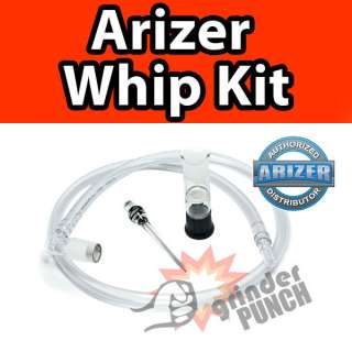 Arizer V Tower Extreme Q Whip Kit + Cyclone Bowl Stir  