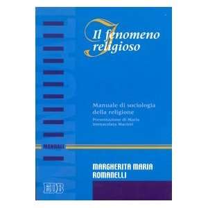   della religione (9788810430033) Margherita M. Romanelli Books
