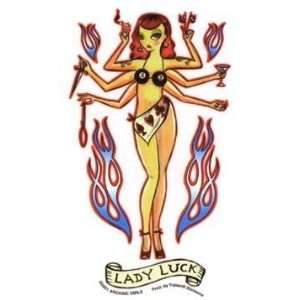  Archaic Smile   Lady Luck   Sticker / Decal Automotive