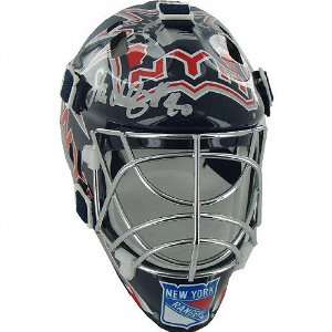   Valiquette New York Rangers Autographed Mini Goalie Mask Sports