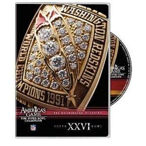   Game Washington Redskins Super Bowl XXVI DVD