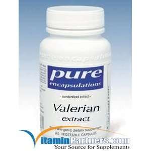  valerian 60 vegetable capsules by pure encapsulations 