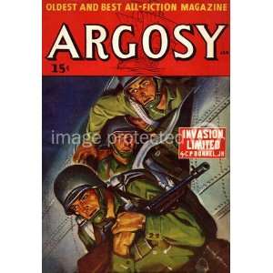  Argosy Magazine Invasion Limited Vintage Pulp Poster   11 