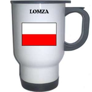 Poland   LOMZA White Stainless Steel Mug