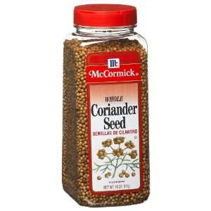 McCormick Coriander Seed, 11 Ounce Plastic Bottle  Grocery 