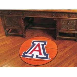  Arizona Wildcats Basketball Shaped Area Rug Welcome/Bath 