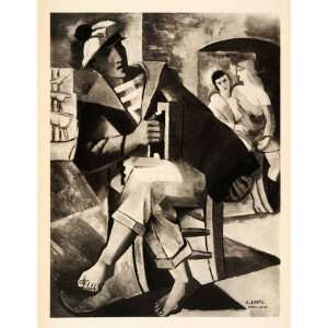   Cubism Fauvism French Music Art   Original Photogravure Home
