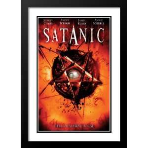 Satanic 32x45 Framed and Double Matted Movie Poster   Style A   2006