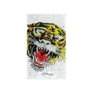  Ed Hardy Icing Tiger Crystal iPod Decal (White)  