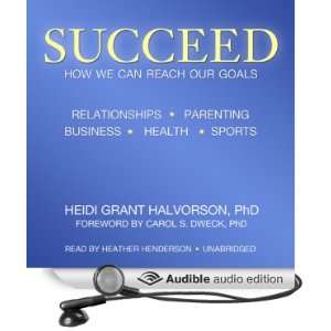   Audio Edition) Heidi Grant Halvorson, Heather Henderson Books