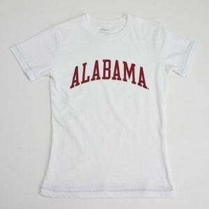 Alabama T shirt   Womens By League   White   Small  