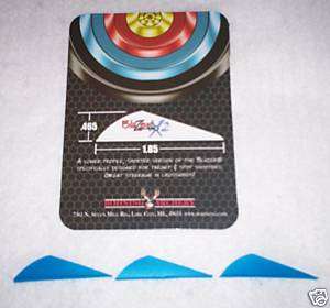 Blazer X2 Arrow Vanes (Bohning) 1.85 Satin Blue Pk 36  