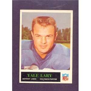  1965 Philadelphia #63 Yale Lary Lions (NM/MT) *273750 