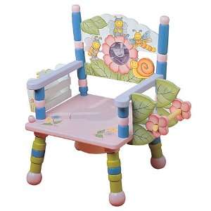    Teamson Little Girls Flower Themed Musical Potty Chair Baby