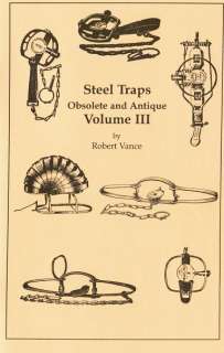 BookVance Steel Traps Obsolete & Antique III, traps  