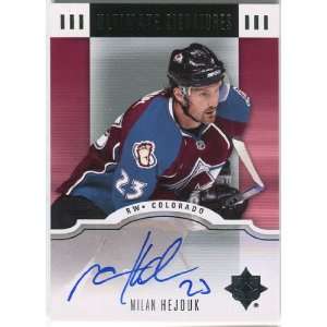   Signatures #USHE Milan Hejduk Autograph Sports Collectibles