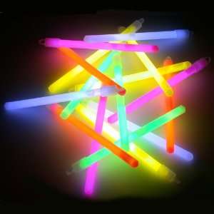  25 6 Premium Glow Light Sticks (5 color assortment) Toys 