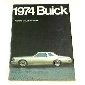  1974 74 BUICK BROCHURE Apollo Riviera LeSabre Electra 
