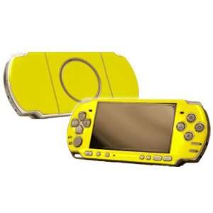 PlayStation Portable 3000 (PSP 3000) Skin   NEW   LEMON YELLOW system 