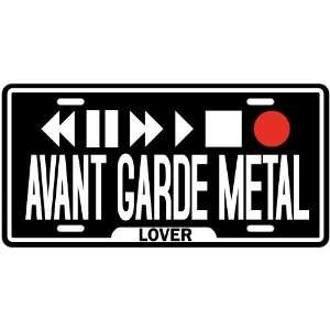  New  Play Avant Garde Metal  License Plate Music