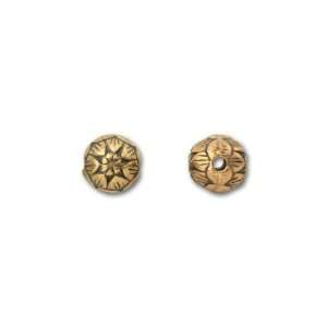    Metallite® 8mm Antique Gold Water Lily Bead Arts, Crafts & Sewing