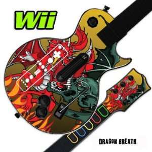   GUITAR HERO 3 III Nintendo Wii Les Paul   Dragon Breath Video Games