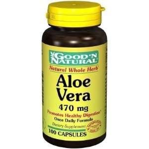  Good N Natural   Aloe Vera 470 mg.   100 Capsules Health 