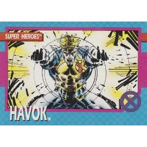 Havok #3 (The Uncanny X Men Series 1 Trading Card 1992 Jim 