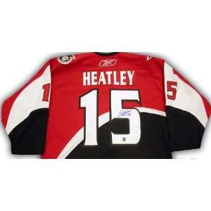  Dany Heatley Autographed Hockey Jersey (Ottawa Senators 