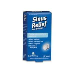 Sinus Relief Tablets by Natra Bio