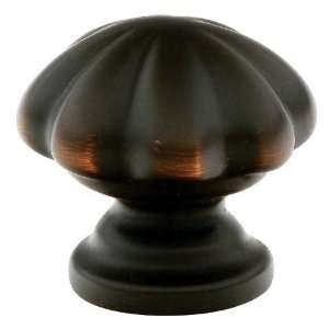  Emtek 86121 Oil Rubbed Bronze   Melon 1 Solid Brass 