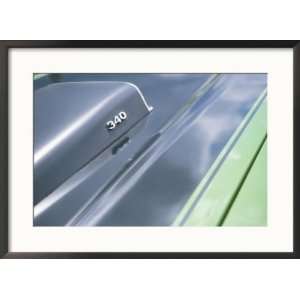  Close up of a Vent on Muscle Car Framed Photographic 