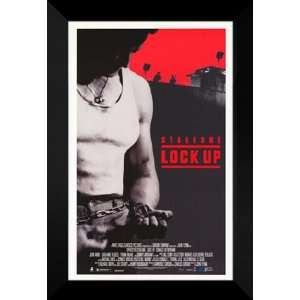  Lock Up 27x40 FRAMED Movie Poster   Style A   1989