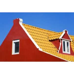  Roof and Gable of Traditional Aruban House by Richard 