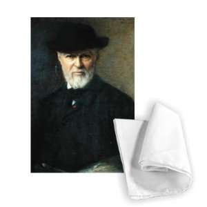  Portrait of Jean Jacques Henner (1829 1905)   Tea Towel 