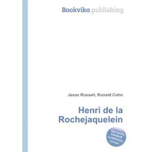    Henri de la Rochejaquelein Ronald Cohn Jesse Russell Books