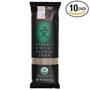 Explore Asian Organic Wheat Noodles Soba, 8.15 Ounce (Pack of 10 