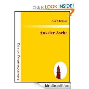Aus der Asche  Neue Gedichte (German Edition) Ada Christen  