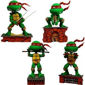  Teenage Mutant Ninja Turtles NECA Set of 4 Extreme Head 