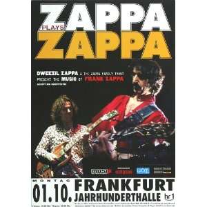  Zappa, Dweezil   Zappa plays Zappa 2007   CONCERT   POSTER 