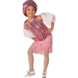  Girls Pink Flapper Costume Toys & Games