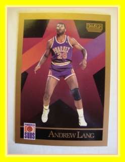 SKYBOX 1990 91 NBA #225 ANDREW LANG, SUNS  
