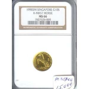   , GOLD , 1/10 OZ999 FINE, COIN , CERTIFIED AND GRADED BY NGC MS66