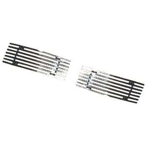   1117 Overlay Billet Tow Hook Grille with 8 mm Horizontal Bars, 2 Piece