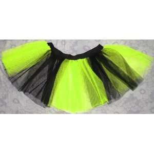   Yellow Tutu Skirt Petticoat Punk Rave Dance Fancy Dress Costume Party