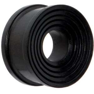  7/8 Organic Areng Ebony Wood Tunnel Plug Jewelry