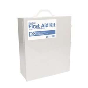  Stocked First Aid Kit   100 Person, 1EA Health & Personal 